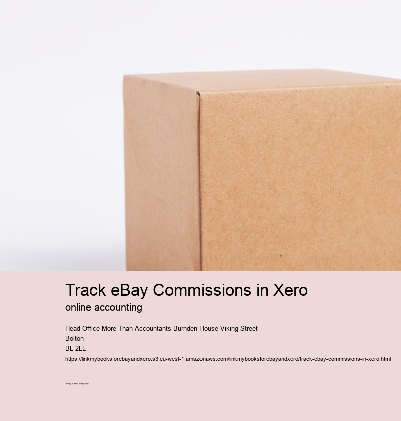 Track eBay Commissions in Xero